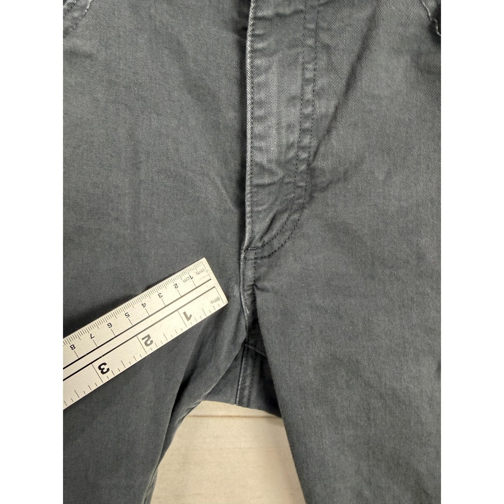 Flint And Tinder Pants Mens 30x30 Gray Chino Straight Fit Casual 5 Pocket - Picture 3 of 10